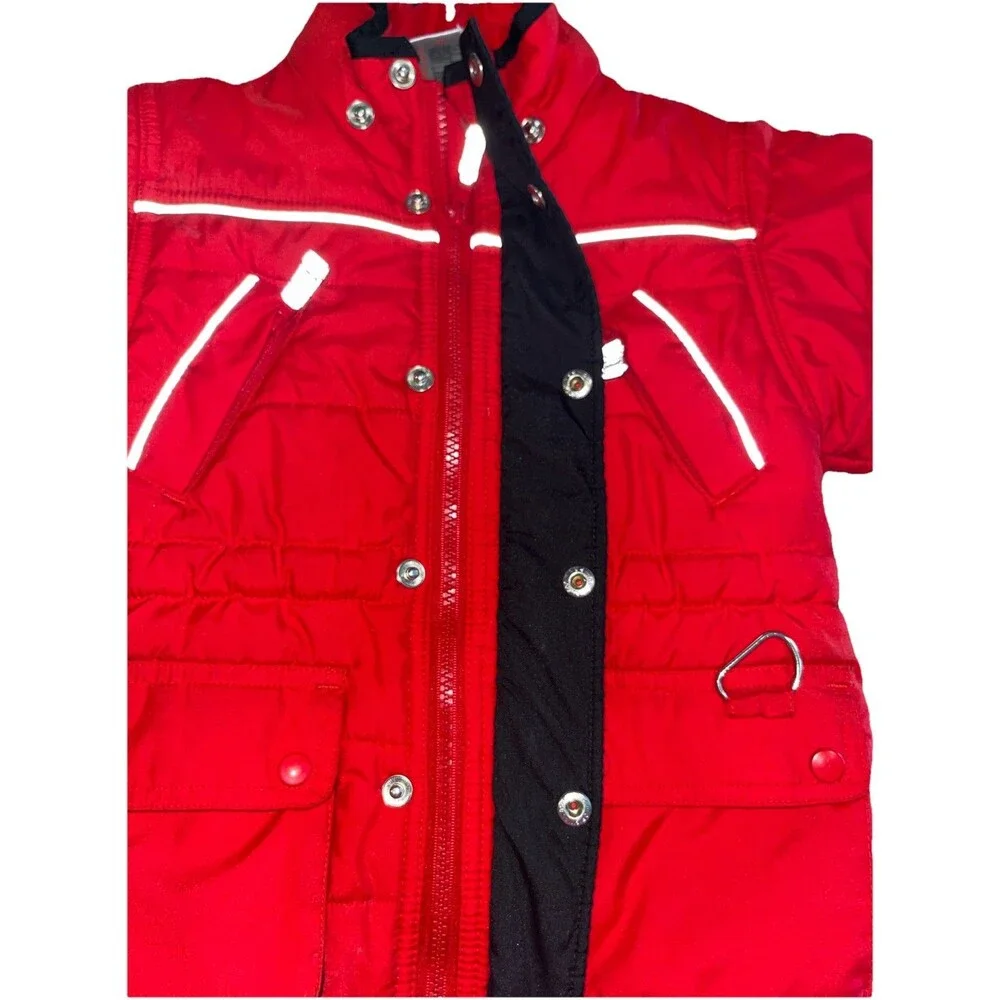 Hanna Anderson Unisex Toddler/ Kids Coat Size 90 3t Red
